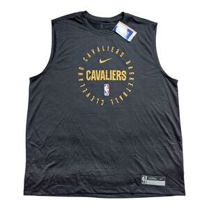 NWT Men's Nike Cleveland Cavaliers Sleeveless T-Shirt, Black, XXL